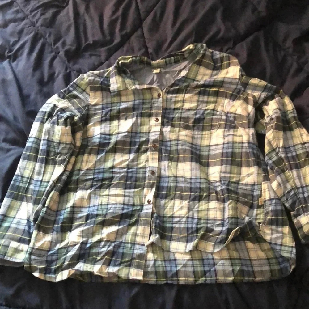 LL Bean Mens button up shirt